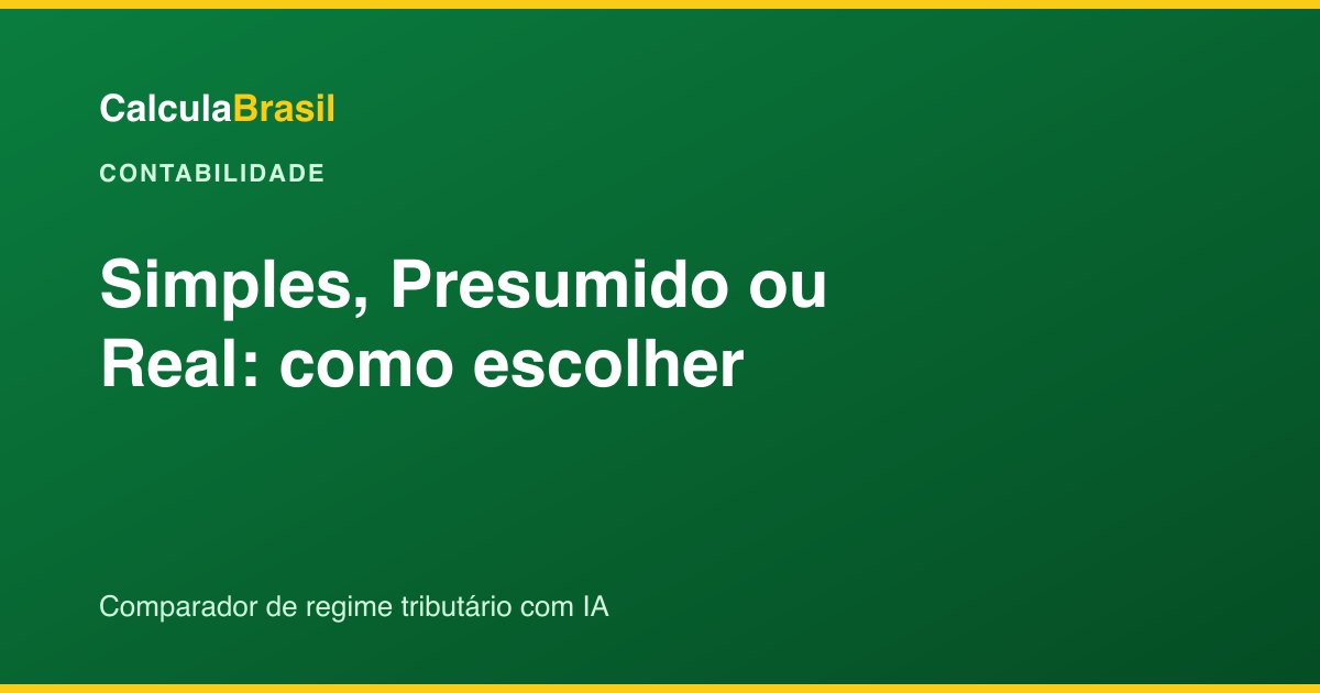 Contador comparando regimes tributários com calculadora e planilha